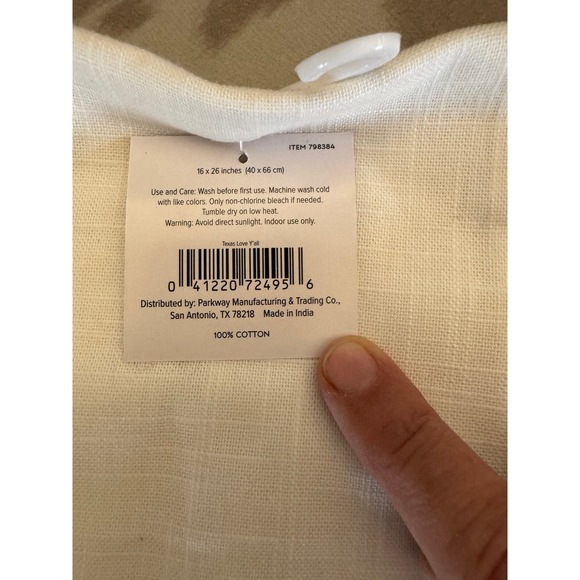 HEB Love Y'all Texas Themed Kitchen Towel - Picture 3 of 3